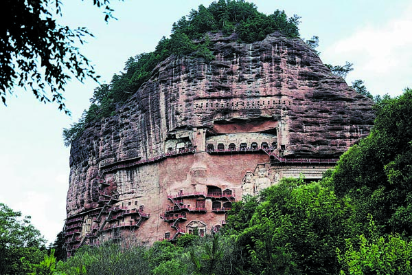 Evidence of ancestral wanderers carving out civilization along the ancient Silk Road is all across China