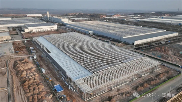 Latest construction progress on Chery (Ordos) intelligent industrial park