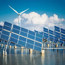 Wind and solar industry