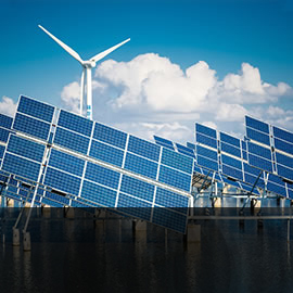 Wind and solar industry