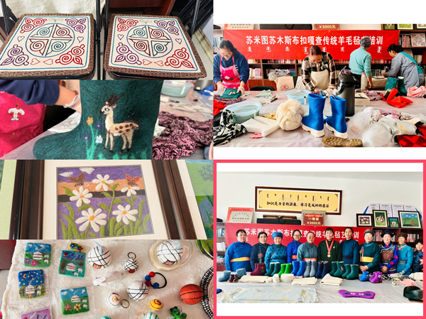 Otog ICH craftsmanship transforms wool into cultural creations 