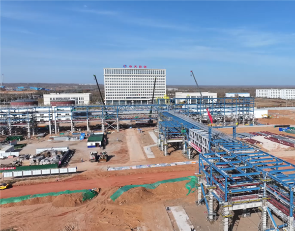 Uxin Banner's wind-solar-hydrogen integration project enters winter construction phase