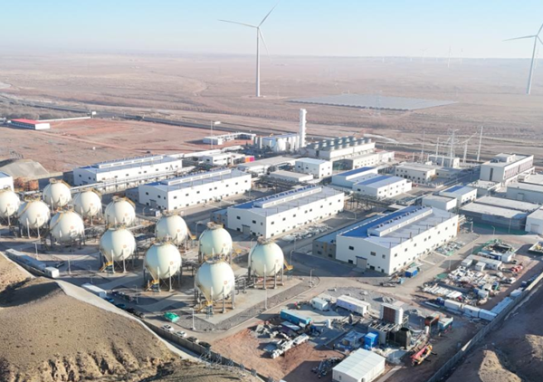 Ordos green ammonia national pilot project nears operation 