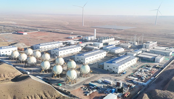 Ordos green ammonia national pilot project nears operation 
